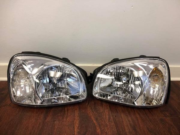 2003-2006 Hyundai Santa Fe Headlights