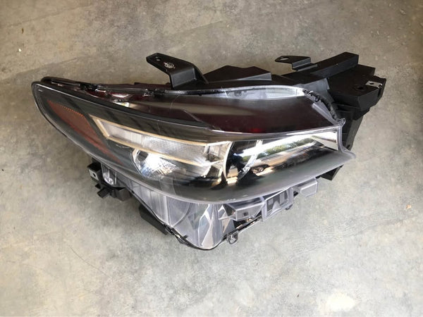 Headlight for Mazda CX9 16-23 LED Passenger Side Black Housing