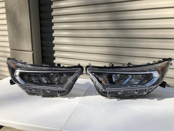 For Toyota RAV Headlight Driver and Passenger Side | Pair | LED