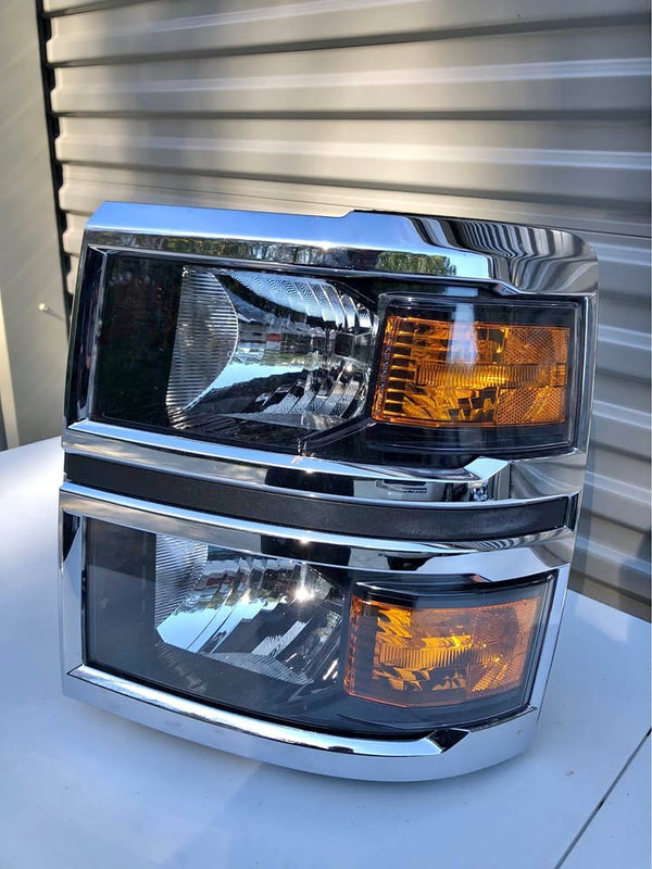 2015-2024 Chevrolet Silverado 4500 5500 6500 HD Work Truck Headlight Left LH