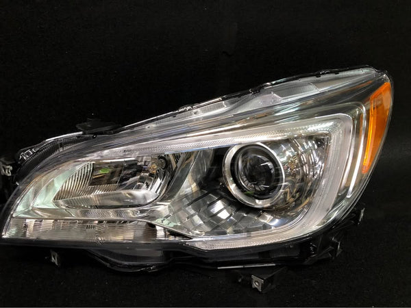 Halogen Headlight Chrome Interior Left Side For 2015-2017 Subaru Legacy Outback