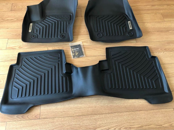 Floor Mats Floor Liners for 2013-2019 Ford Escape 1st & 2nd Row All Season Set