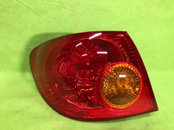 03-04 Toyota Corolla Driver Left Tail Light