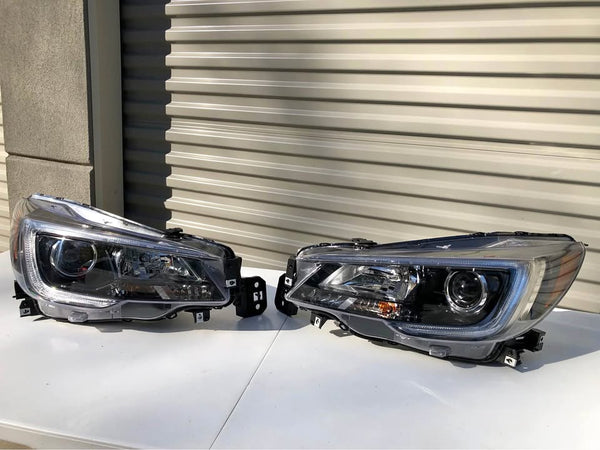 Headlight Set For 2018-2019 Subaru Outback Legacy Driver and Passenger Side